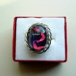 Eclipse Book Cover Rope Ring