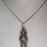 Handmade Twilight Cullen Crest Rosalie Petite Necklace