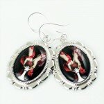 New Moon Breaking Dawn Twilight Eclipse Alice Earrings