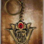 TWILIGHT NEW MOON VOLTURI CREST KEY CHAIN
