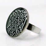 Team Jacob Black Quileute Wolf Crest Pack Tattoo Ring