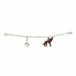 Twilight Eclipse Wolf Charm Bracelet HT