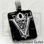 Volturi Crest Seal Twilight New Moon Charm Necklace bw