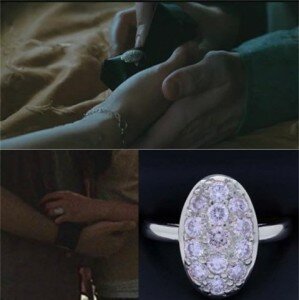 Какое же обручальное кольцо подарил Эдвард Белле?