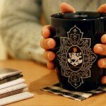 Кружка "Twilight" (чёрная) Керамика 8x8.5 см. Цена: 980 руб. (включая доставку)