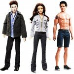3 Barbie Ken TWILIGHT Vampire Bella Edward Jacob Doll