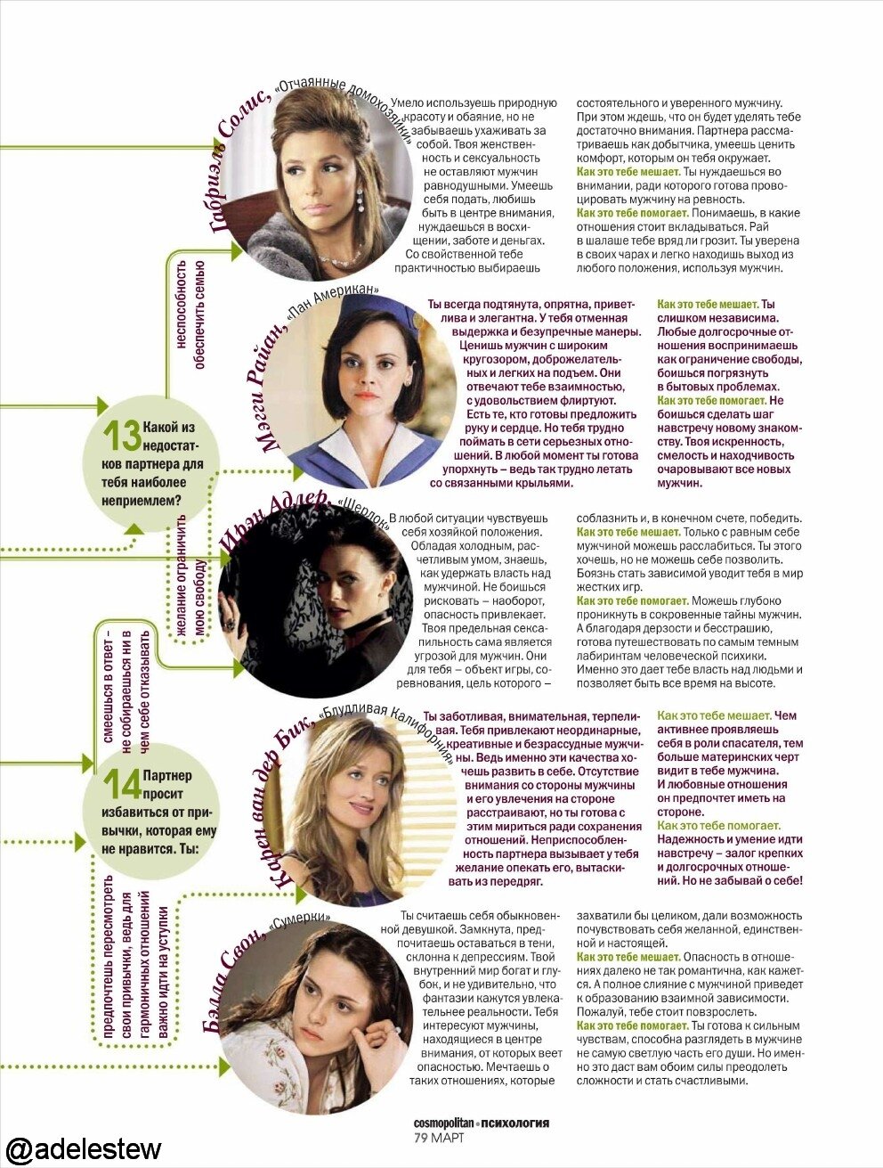 Забавный тест из росийского Cosmopolitan: на кого из киногероев ты похожа больше (а может, на Беллу Свон)??? Забавный тест из росийского Cosmopolitan: на кого из киногероев ты похожа больше (а может, на Беллу Свон)???